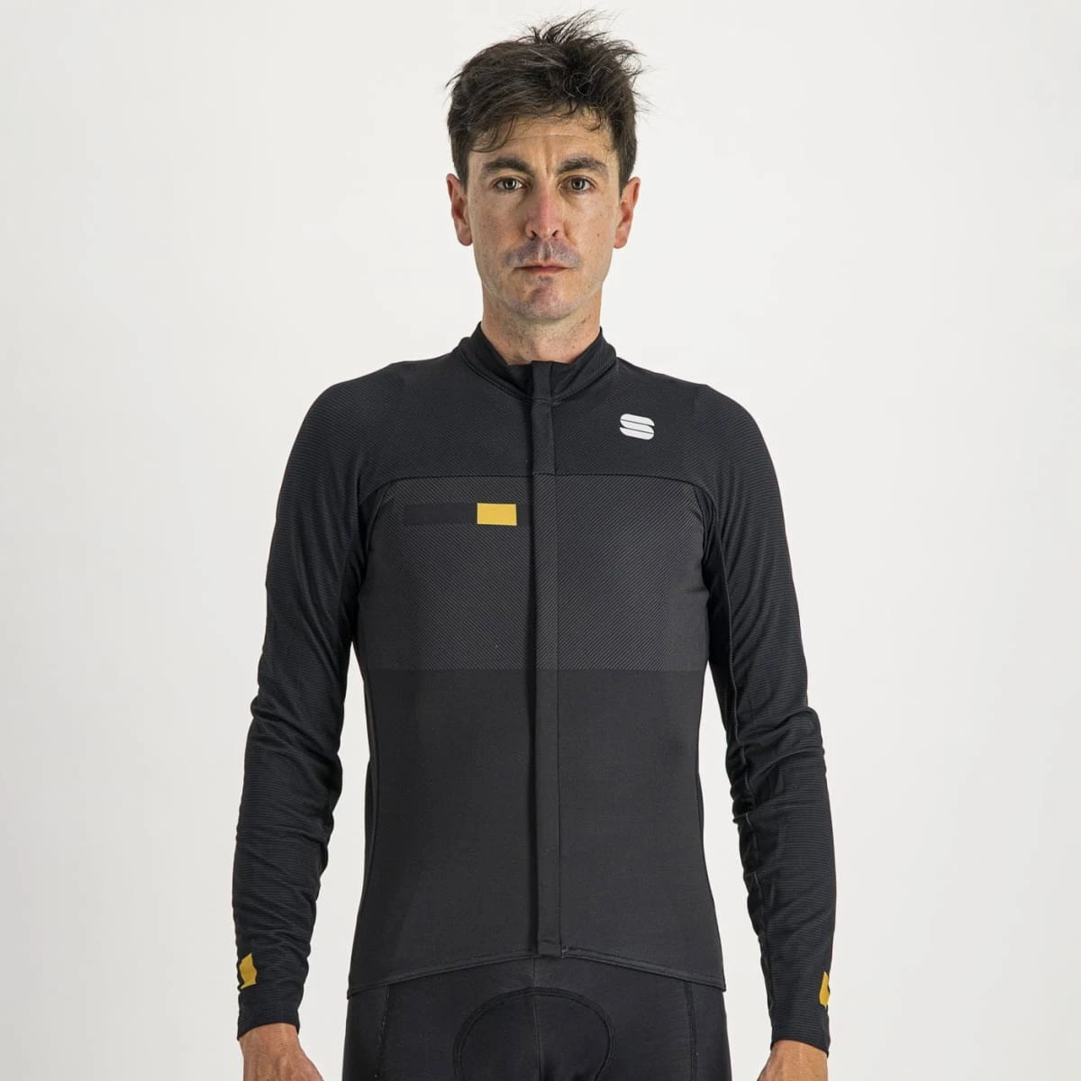 Sportful Bodyfit Pro Thermal Jersey - Zwart Goud 2 Sportful Bodyfit Pro Thermal Jersey - Zwart Goud - Afbeelding 2