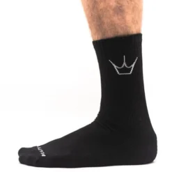 Peaty's Shredsock Sokken - Zwarte Kroon -Fiets Vonk Verkoopwinkel 04 PE PPW SOCK BLK 10