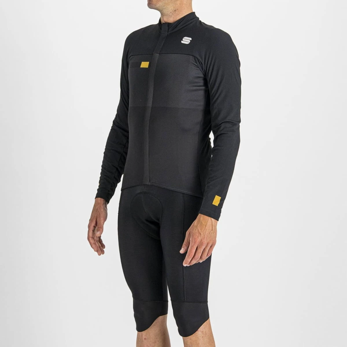 Sportful Bodyfit Pro Thermal Jersey - Zwart Goud 5 Sportful Bodyfit Pro Thermal Jersey - Zwart Goud - Afbeelding 5
