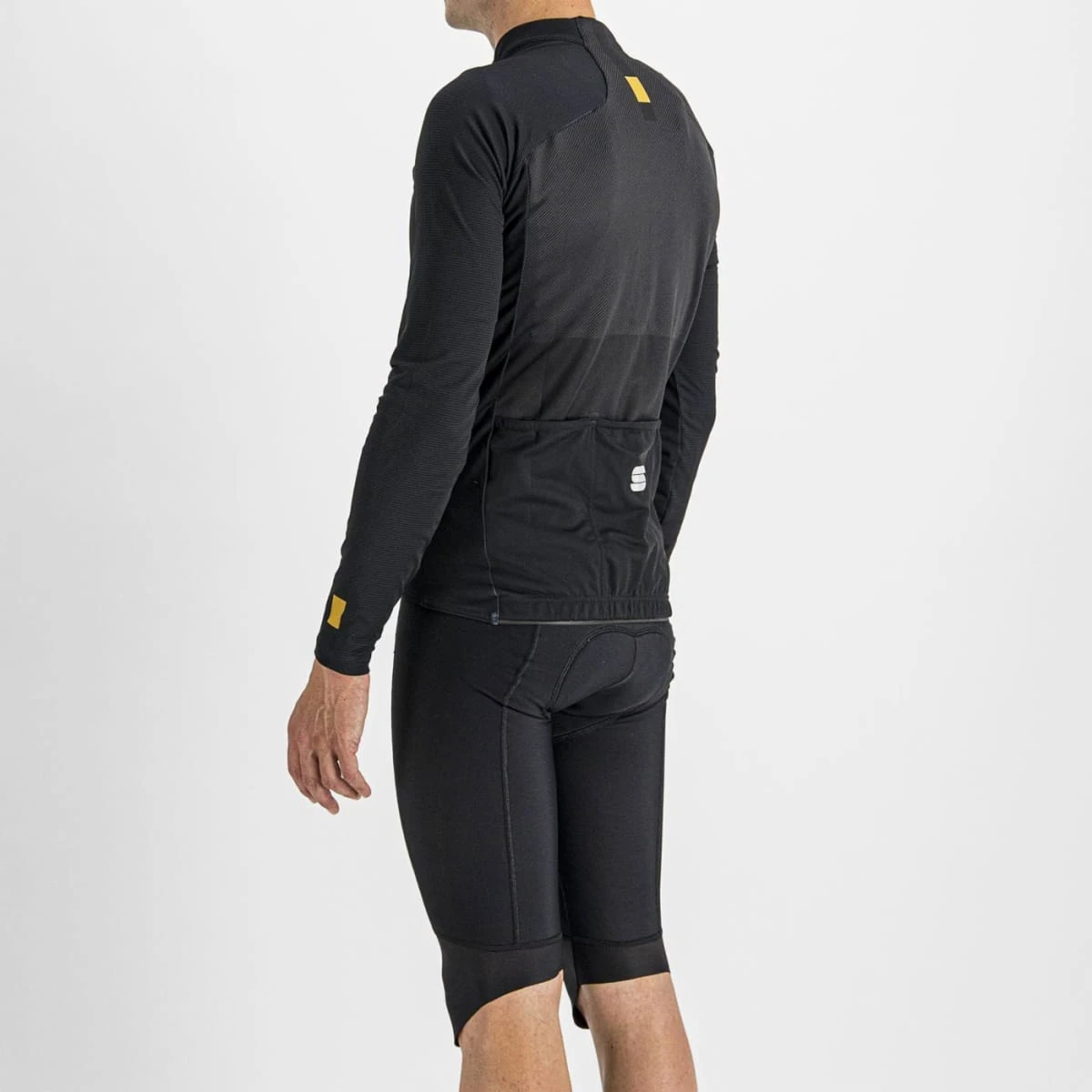 Sportful Bodyfit Pro Thermal Jersey - Zwart Goud 4 Sportful Bodyfit Pro Thermal Jersey - Zwart Goud - Afbeelding 4