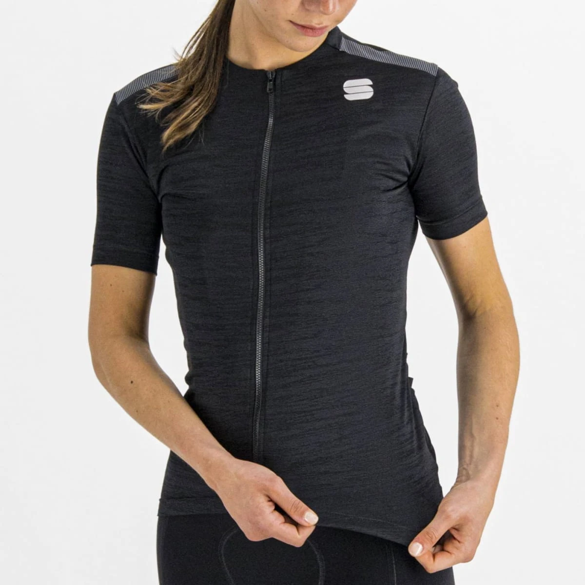 Sportful Supergiara Vrouwen Jersey - Zwart 2 Sportful Supergiara Vrouwen Jersey - Zwart - Afbeelding 2