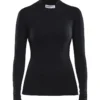 Craft Progress Baselayer CN Lange Mouw Vrouwen - Zwart
