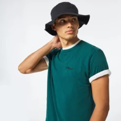 Oakley Retro Heathered B1B Tee - Jagergroen 6 Oakley Retro Heathered B1B Tee - Jagergroen -Fiets Vonk Verkoopwinkel 193517371937 retro heathered b1b tee hunter green main 001