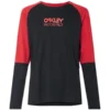 Oakley Switchback Trail T-shirt Met Lange Mouwen - Zwart