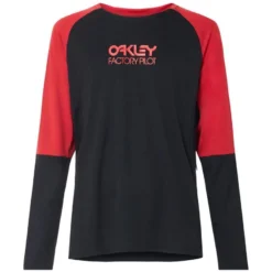 Oakley Switchback Trail T-shirt Met Lange Mouwen - Zwart