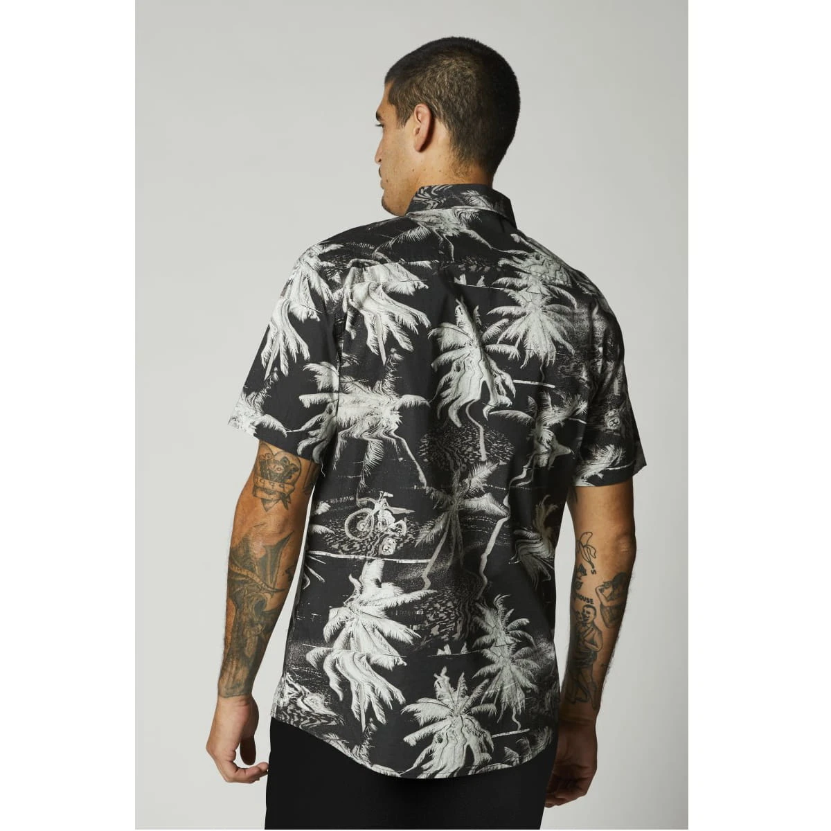 Fox Racing Bad Trip - Shirt Met Korte Mouwen - Zwart/Wit 3 Fox Racing Bad Trip - Shirt Met Korte Mouwen - Zwart/Wit - Afbeelding 3