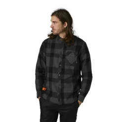 Fox Racing VOYD 2.0 FLANNEL - Zwart -Fiets Vonk Verkoopwinkel 28627 001 3