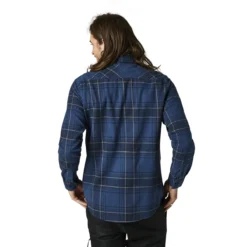 Fox Racing TRAILDUST 2.0 FLANNEL - Donker Indigo 4 Fox Racing TRAILDUST 2.0 FLANNEL - Donker Indigo -Fiets Vonk Verkoopwinkel 28857 203 2