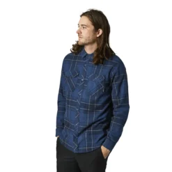 Fox Racing TRAILDUST 2.0 FLANNEL - Donker Indigo 5 Fox Racing TRAILDUST 2.0 FLANNEL - Donker Indigo -Fiets Vonk Verkoopwinkel 28857 203 3