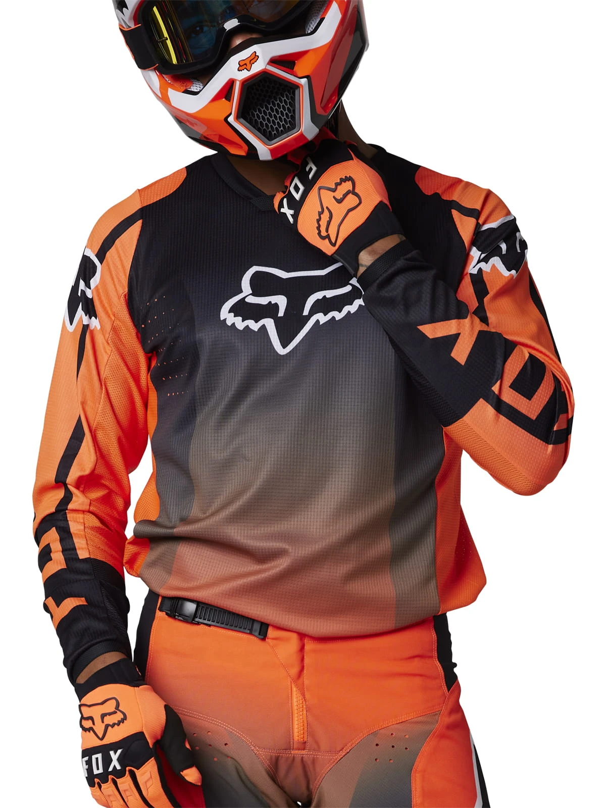 Fox Racing 180 Leed Jersey Fluorescerend Oranje 2 Fox Racing 180 Leed Jersey Fluorescerend Oranje - Afbeelding 2