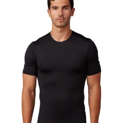 Fox Racing Tecbase Shirt Met Korte Mouwen - Zwart