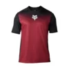 Fox Racing Ranger Korte Mouw Jersey Keel - Bordeaux