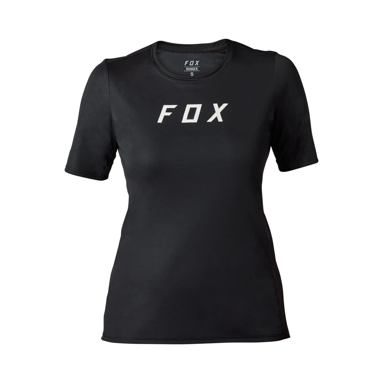 Fox Racing Dames Ranger Korte Mouw Jersey Moth - Zwart 1 Fox Racing Dames Ranger Korte Mouw Jersey Moth - Zwart