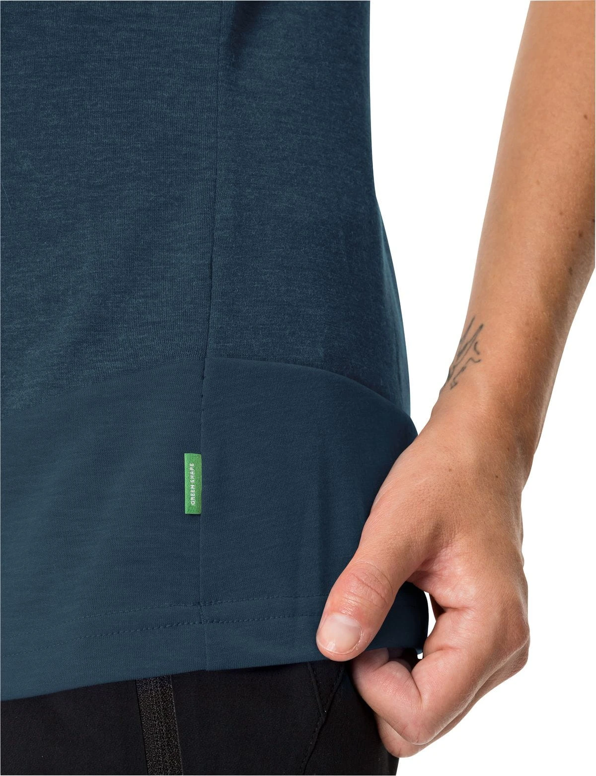 VAUDE Dames Sveit Shirt Blauw 6 VAUDE Dames Sveit Shirt Blauw - Afbeelding 6