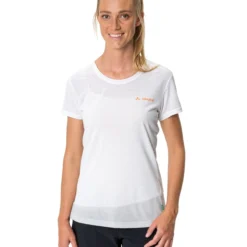VAUDE Sveit T-shirt Dames - Wit/Grijs -Fiets Vonk Verkoopwinkel 40398 214 d