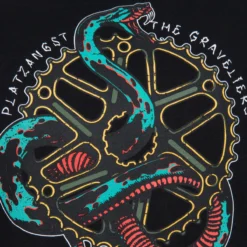 Slang T-shirt - Zwart -Fiets Vonk Verkoopwinkel 4051053361392 0089