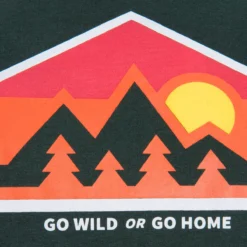 Go Wild T-shirt - Groen -Fiets Vonk Verkoopwinkel 4051053362238 0007