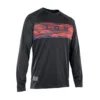ION Tee LS Scrub 2.0 - Trui Met Lange Mouwen - Zwart/Rood