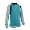 ION Tee LS Scrub Amp - Jersey Met Lange Mouwen - Tidal Green - Blauw/Zwart/Grijs/Groen