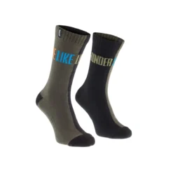 ION Scrub Sokken - Grijs/Zwart