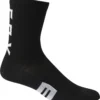 Fox Racing 6" Flexair Merino Sok Zwart