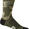 Fox Racing 6" Ranger Sok Groen Camo