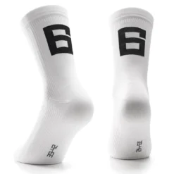 Assos Poker Socks No.6 - Holy White