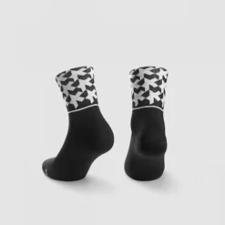 Assos Monogram Sokken EVO Zwart Serie -Fiets Vonk Verkoopwinkel ASSOS Monogram Socks EVO Black Series 2