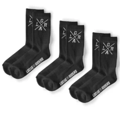 LOOSE RIDERS Technische Sokken - 3 Pack Logo