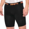 100% Crux Liner Shorts - Zwart