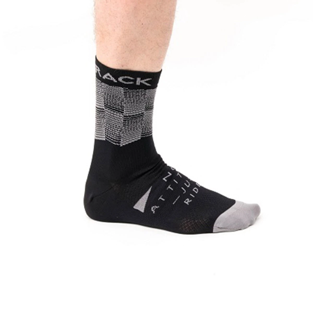 Bombtrack DORI Sokken - Zwart/Grijs 2 Bombtrack DORI Sokken - Zwart/Grijs - Afbeelding 2