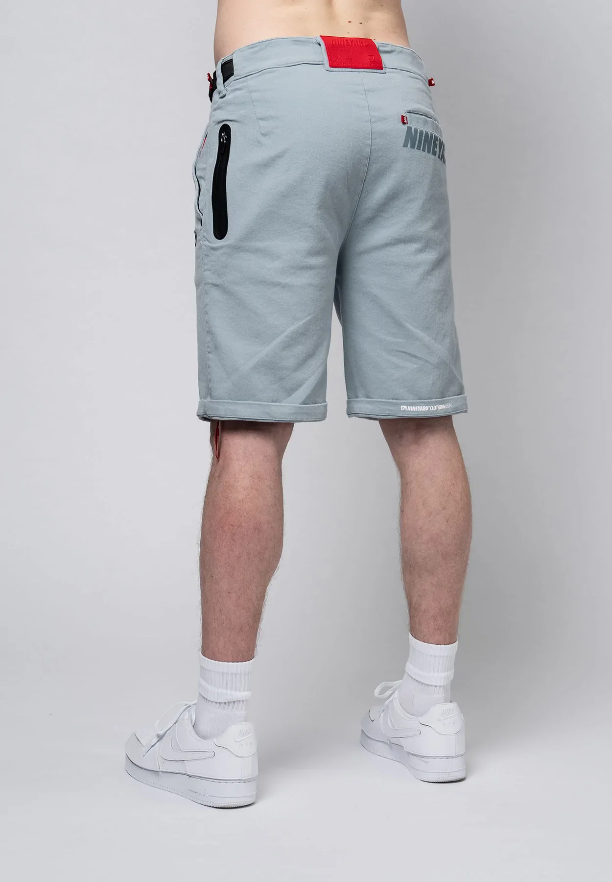 ROOD. Chino Rijbroek - Gebruikt Grijs Blauw 3 ROOD. Chino Rijbroek - Gebruikt Grijs Blauw - Afbeelding 3