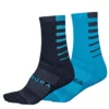 Endura Coolmax Stripe Sokken - Blauw
