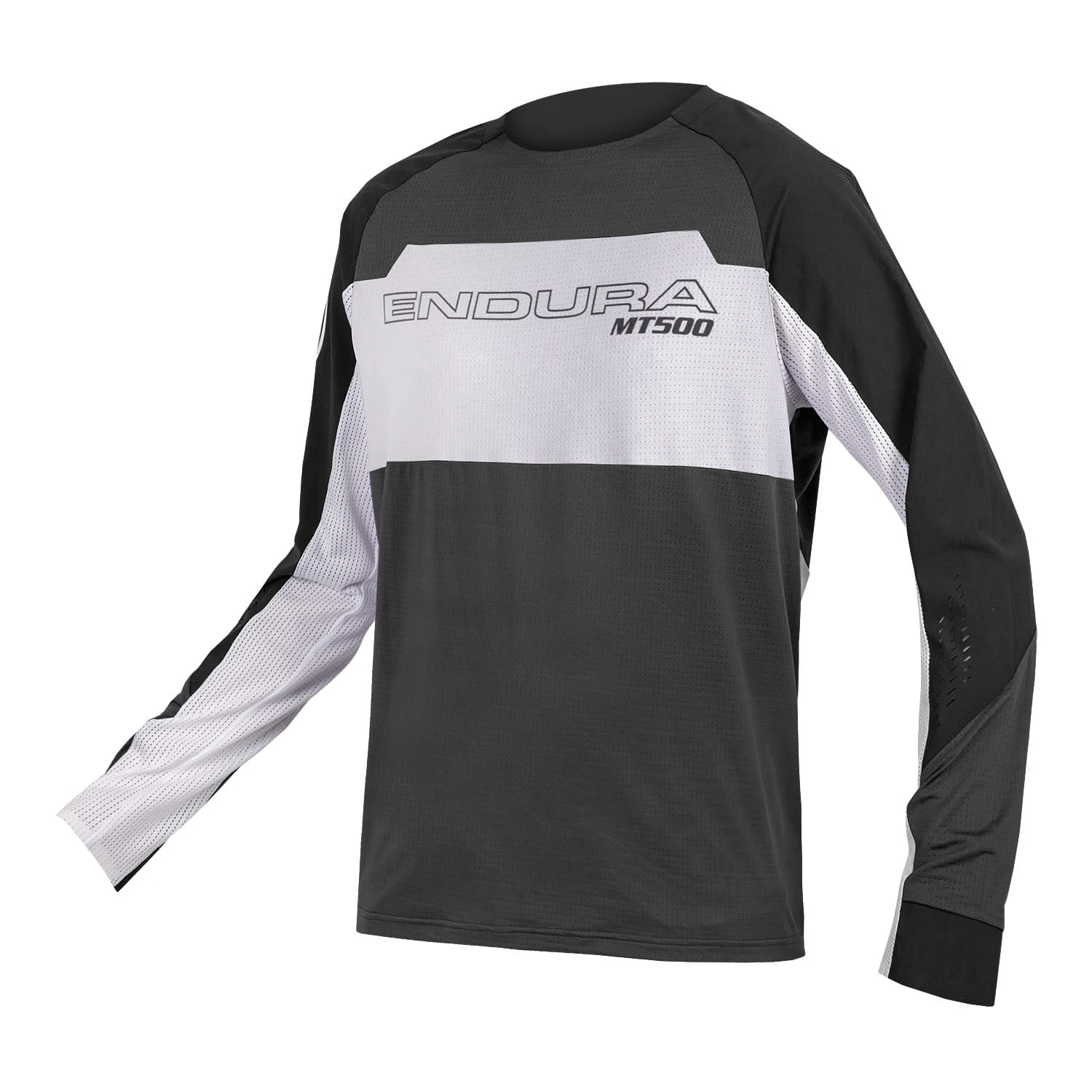 Endura MT500 Burner Lite Jersey (lange Mouw) - Zwart 1 Endura MT500 Burner Lite Jersey (lange Mouw) - Zwart
