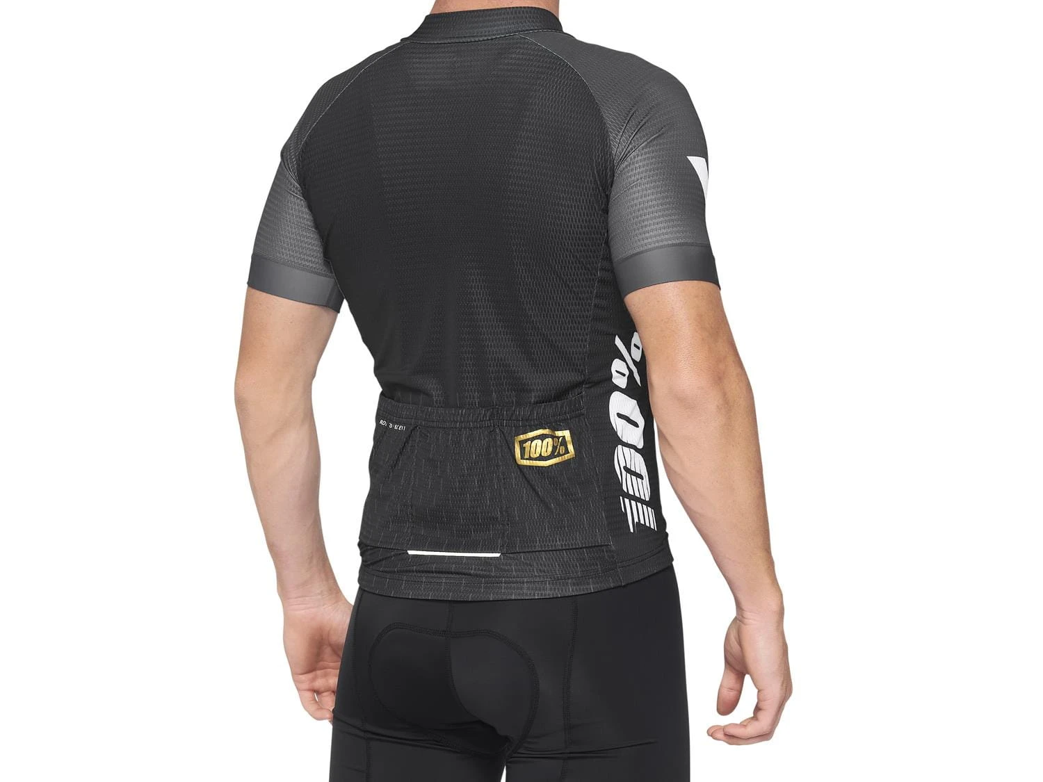 100% Exceeda Jersey - Zwart/Charcoal 2 100% Exceeda Jersey - Zwart/Charcoal - Afbeelding 2