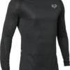 Fox Racing TECBASE T-shirt Met Lange Mouwen - Zwart