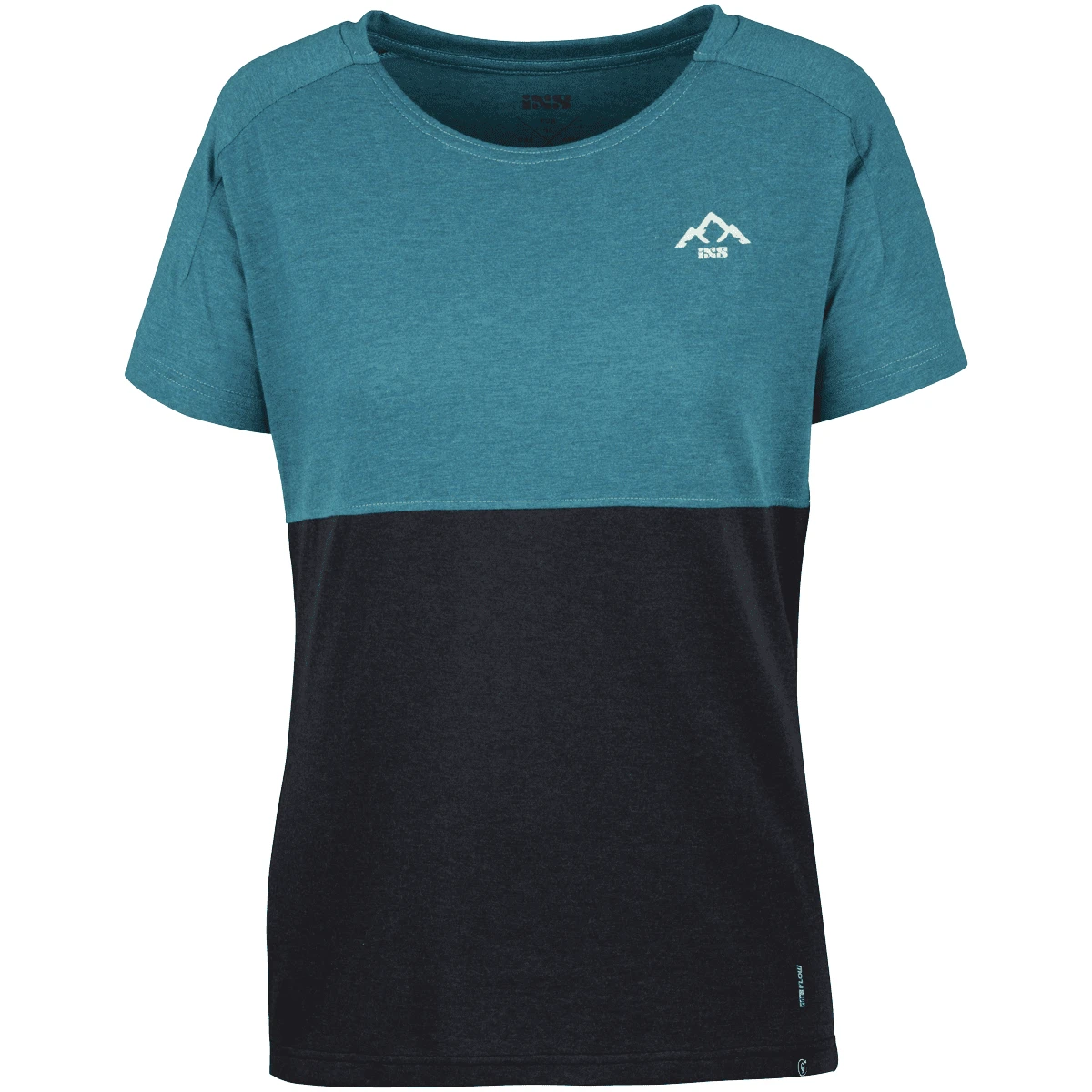 IXS Flow Women Tech Tee Mountain Everglade-zwart 2 IXS Flow Women Tech Tee Mountain Everglade-zwart - Afbeelding 2