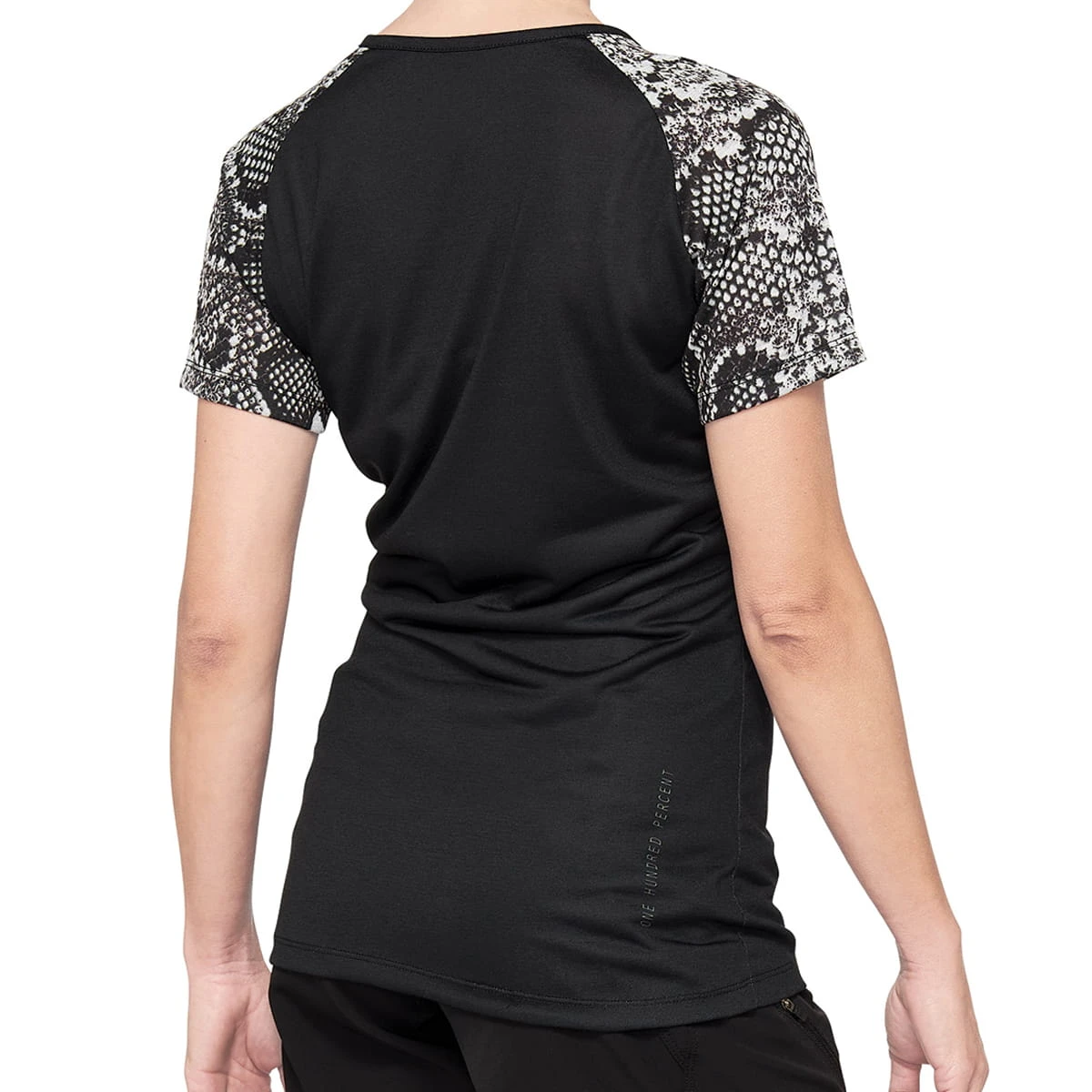 100% Airmatic Vrouwen - Dames Trui Met Korte Mouwen - Zwart Phython - Zwart/Wit 3 100% Airmatic Vrouwen - Dames Trui Met Korte Mouwen - Zwart Phython - Zwart/Wit - Afbeelding 3