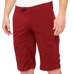 100% Ridecamp - Kort - Baksteen - Rood