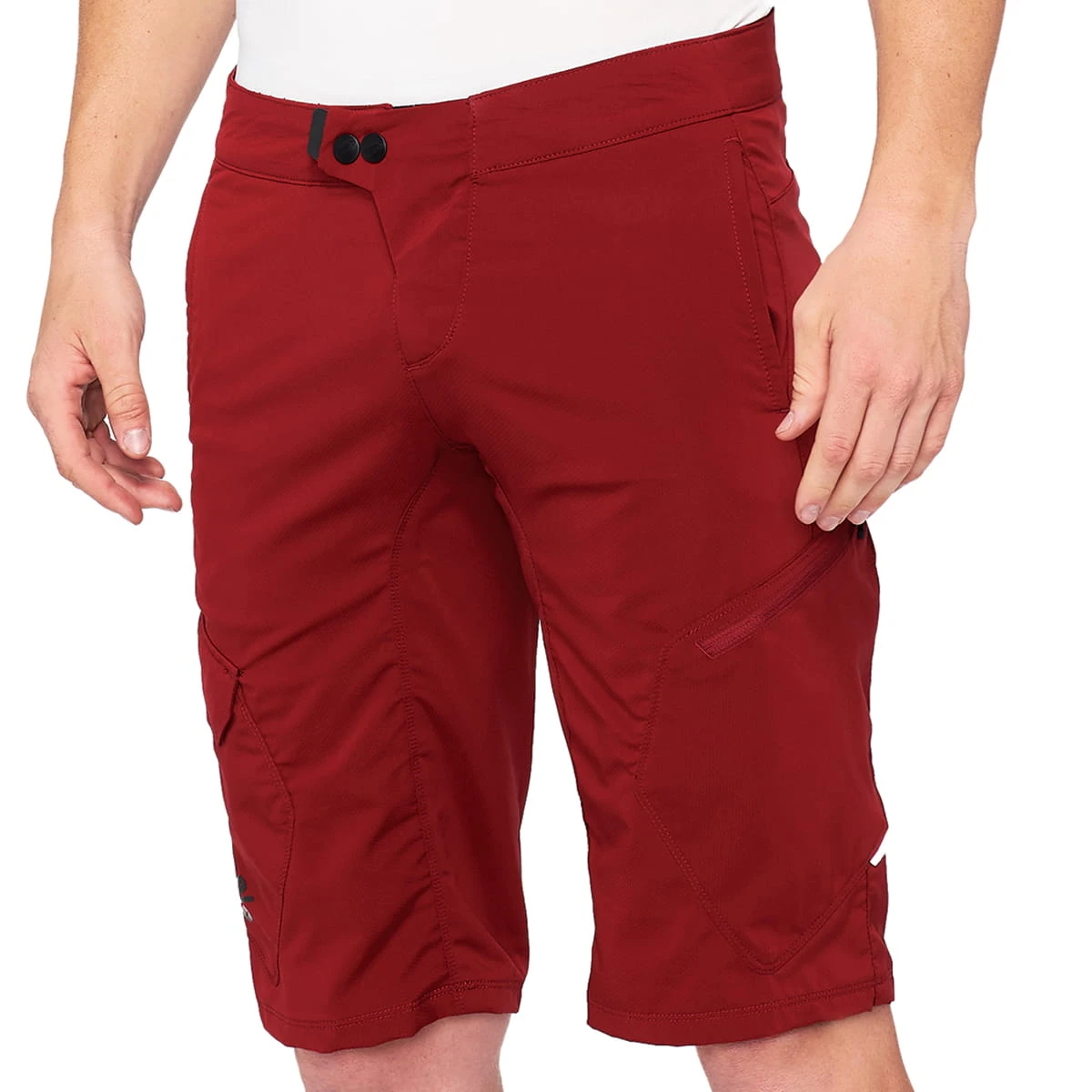 100% Ridecamp - Kort - Baksteen - Rood 1 100% Ridecamp - Kort - Baksteen - Rood