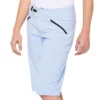 100% Ridecamp Vrouwen - Short - Poederblauw - Lichtblauw