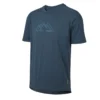 IXS Flow Tech T-shirt Met Bergbeklimmersmotief - Blauw