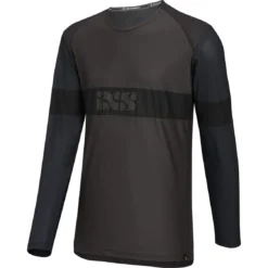 IXS Trigger EVO Long Sleeve Jersey - Antraciet-Zwart