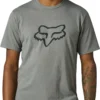 Fox Racing Legacy Fox Head SS Tee Heather Graphite