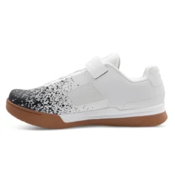 Crankbrothers Mallet Boa Shoe - SILVER COLLECTION LIMITED EDITION -Fiets Vonk Verkoopwinkel Mallet3 BOA White Black Splatter Inside 1380x