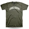 LOOSE RIDERS Heren Klassiek T-Shirts - Olijf