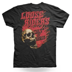 Fiets Vonk Verkoopwinkel -Fiets Vonk Verkoopwinkel MensT Shirts LooseRiders FlaminSkull 2