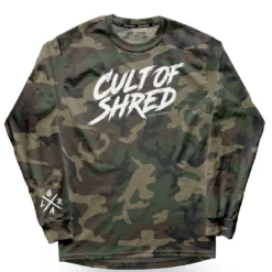 LOOSE RIDERS Heren Technische Jersey Lange Mouwen - Camo