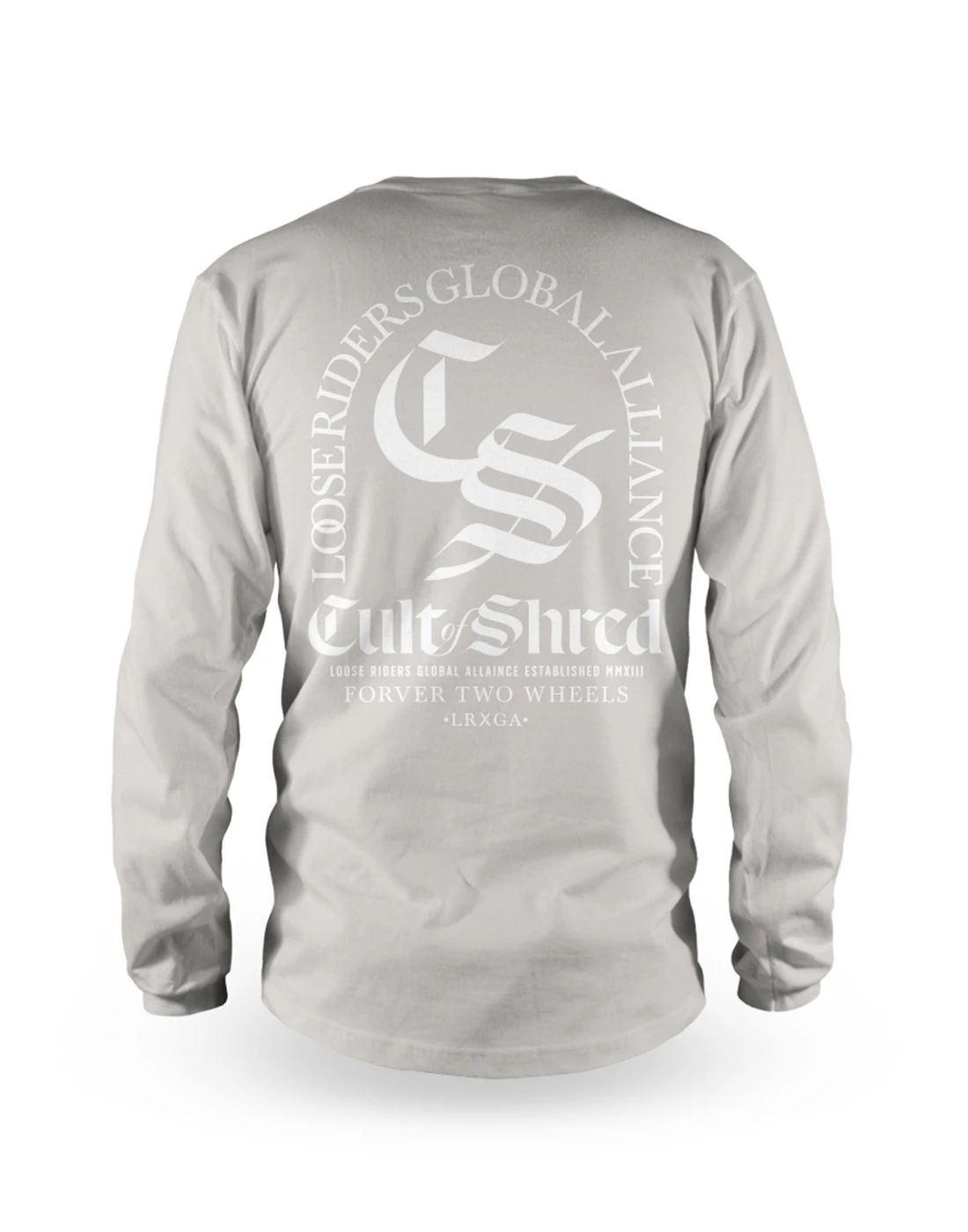 LOOSE RIDERS Heren Technische Jersey Lange Mouwen - Off White 2 LOOSE RIDERS Heren Technische Jersey Lange Mouwen - Off White - Afbeelding 2