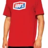 100% Officieel T-shirt - Rood